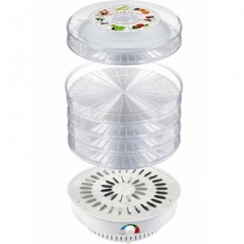 Сушилка для овощей и фруктов Ветерок-2 (6 поддонов) + поддон для пастилы