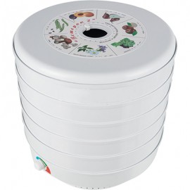 Электросушитель для овощей и фруктов «Ветерок-2» (6 поддонов, гофротара) + поддон для пастилы