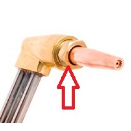 Гайка накидная (для крепления мундштука Р3-500/900)