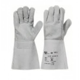 Краги сварщика спилковые огнеупорные пятипалые