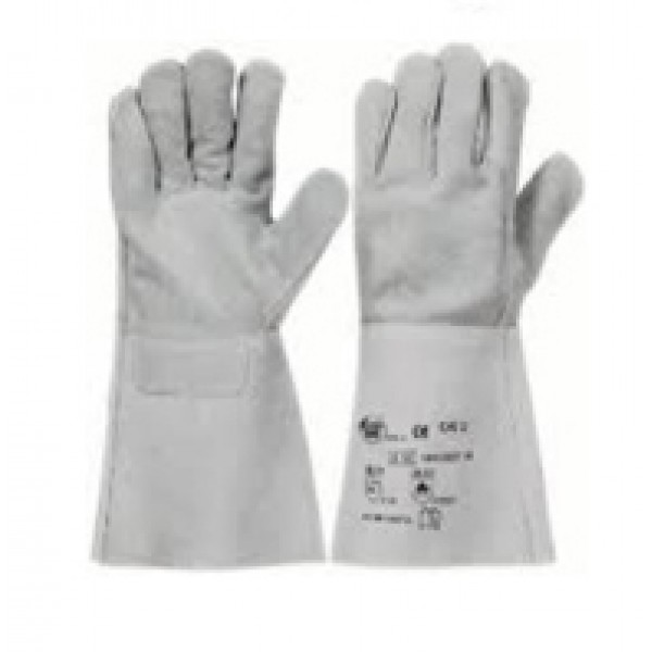 Краги сварщика спилковые огнеупорные пятипалые